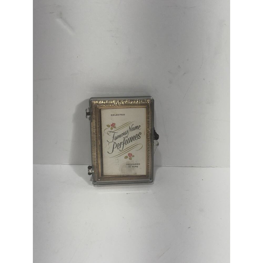Famous‎ Names 8 Perfumes Sampler Nips Vials W Case Vintage The Warrington Bank